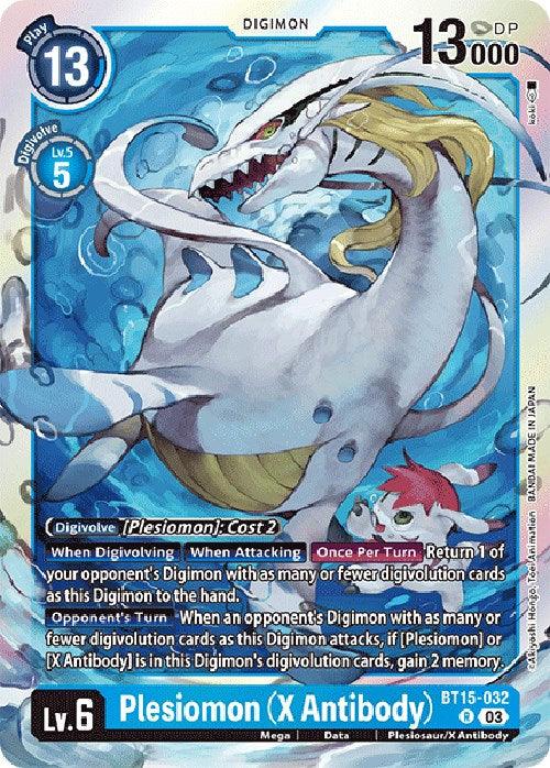 Plesiomon (X Antibody) [	BT15-032] [Exceed Apocalypse] (ONLINE ORDER ONLY)