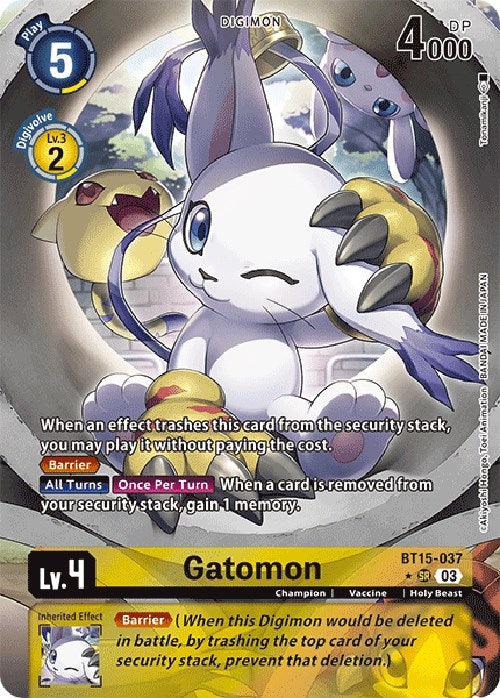Gatomon [BT15-037] (Alternate Art) [Exceed Apocalypse] (ONLINE ORDER ONLY)