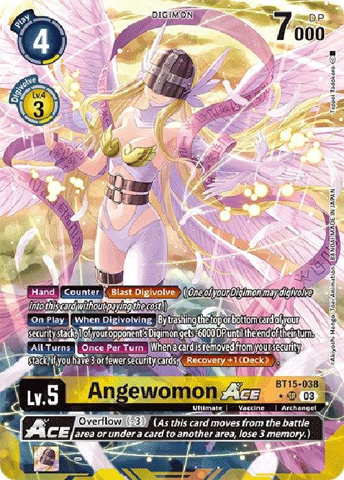 Angewomon Ace [BT15-038] (Alternate Art) [Exceed Apocalypse] (ONLINE ORDER ONLY)