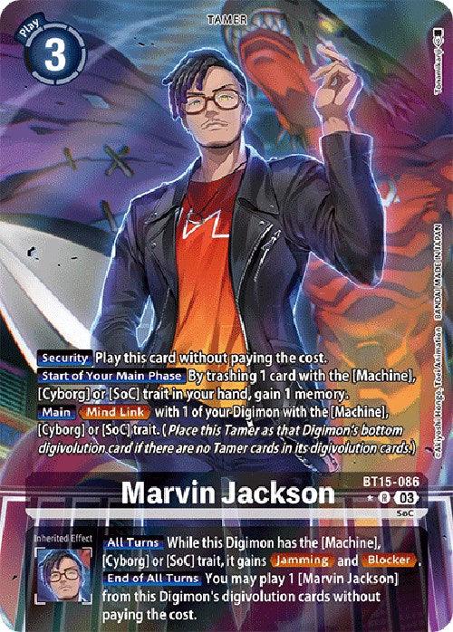 Marvin Jackson [BT15-086] (Alternate Art) [Exceed Apocalypse] (ONLINE ORDER ONLY)