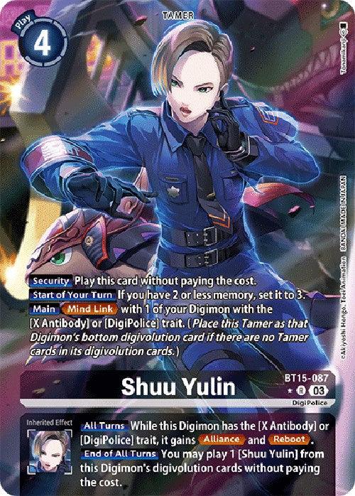 Shuu Yulin [BT15-087] (Alternate Art) [Exceed Apocalypse] (ONLINE ORDER ONLY)
