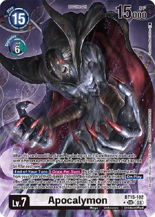 Apocalymon [BT15-102] (Alternate Art) [Exceed Apocalypse] (ONLINE ORDER ONLY)