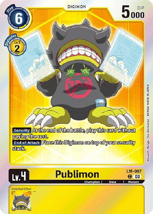 Publimon [LM-007] (English Exclusive) [Exceed Apocalypse] (ONLINE ORDER ONLY)