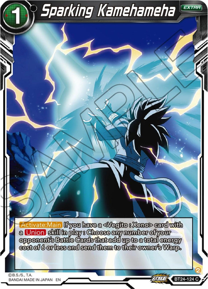 Sparking Kamehameha (BT24-124) [Beyond Generations] (ONLINE ORDER ONLY)