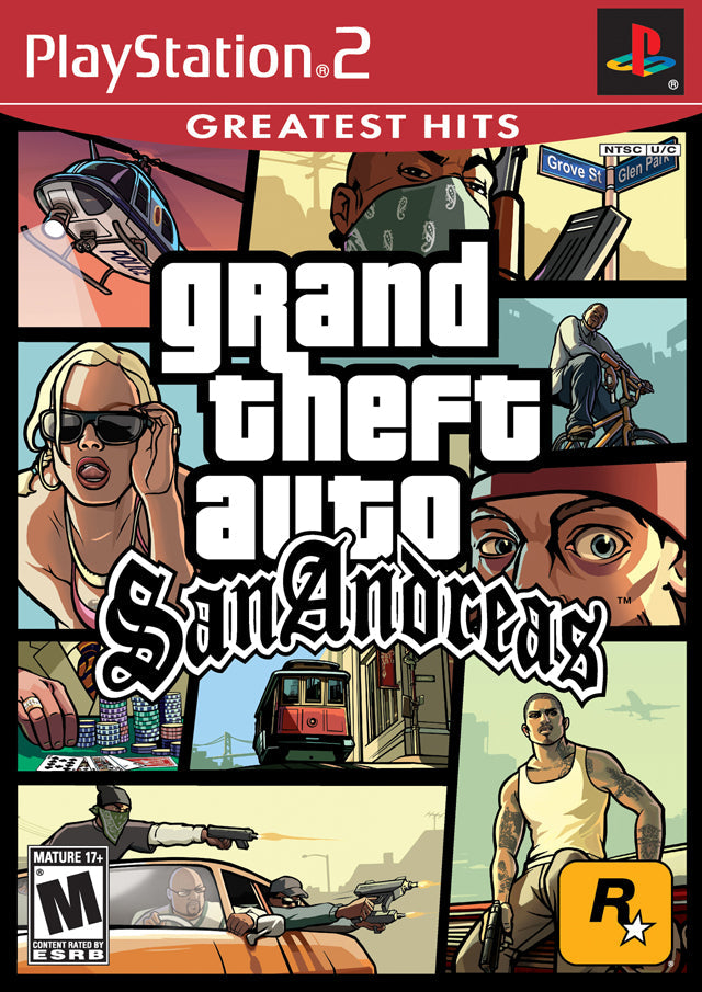 Grand Theft Auto: San Andreas (Greatest Hits) (Playstation 2) (Online Only)