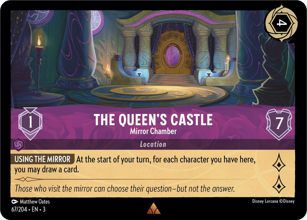 The Queen's Castle - Mirror Chamber (67/204) [Into the Inklands] (ONLINE ORDER ONLY)