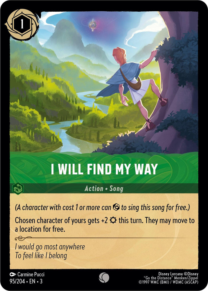 I Will Find My Way (95/204) [Into the Inklands] (ONLINE ORDER ONLY)