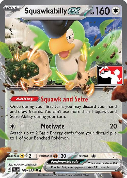 Squawkabilly ex (169/193) [Prize Pack Series Four] (Online Only)