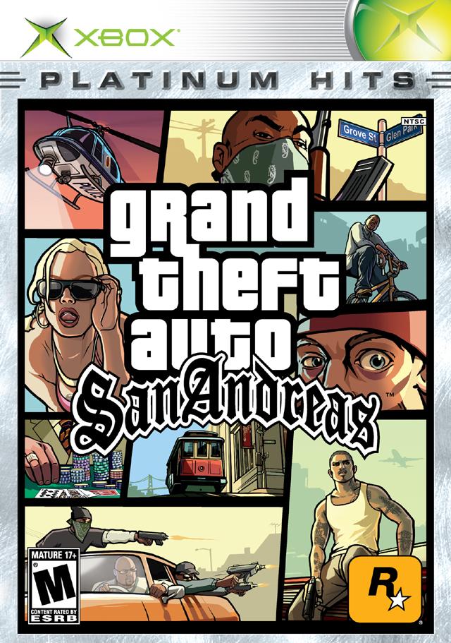 Grand Theft Auto: San Andreas (Platinum Hits) (Xbox) (ONLINE ORDER ONLY)