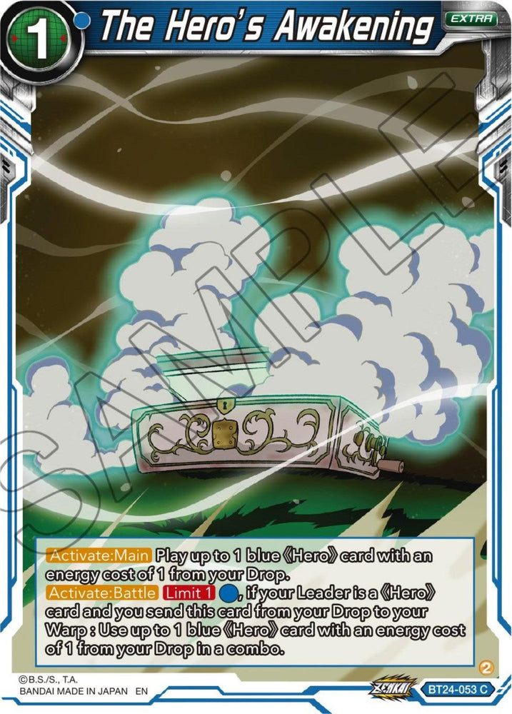 The Hero's Awakening (BT24-053) [Beyond Generations] (ONLINE ORDER ONLY)