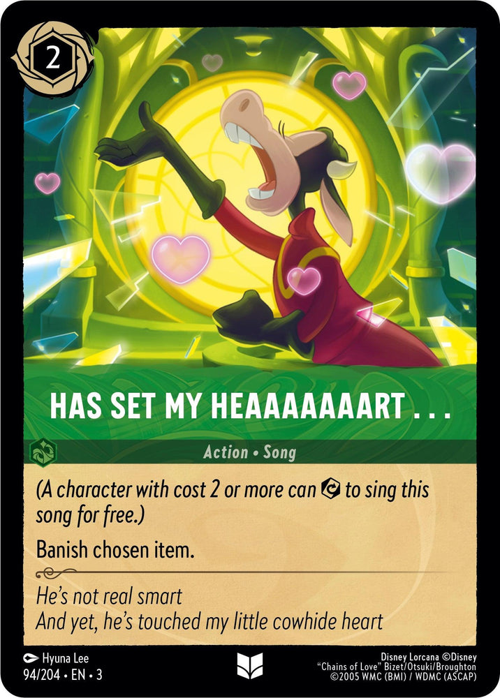 Has Set My Heaaaaaaart . . . (94/204) [Into the Inklands] (ONLINE ORDER ONLY)