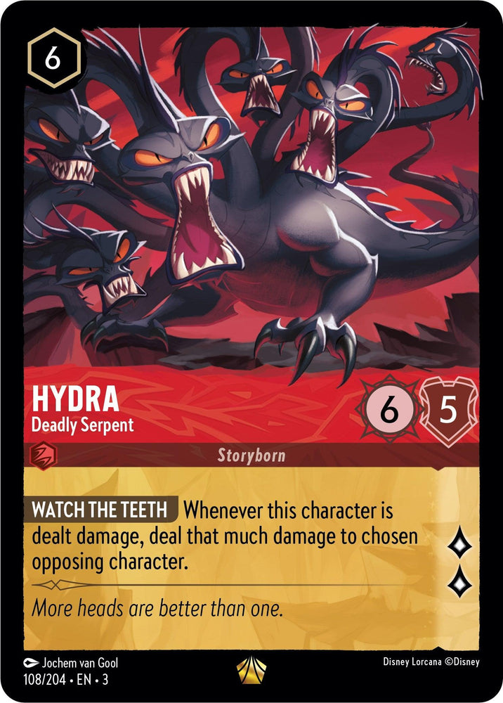 Hydra - Deadly Serpent (108/204) [Into the Inklands] (ONLINE ORDER ONLY)