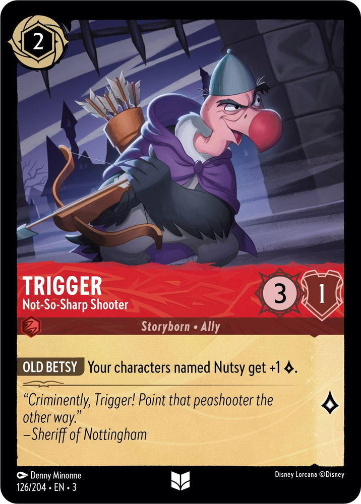 Trigger - Not-So-Sharp Shooter (126//204) [Into the Inklands] (ONLINE ORDER ONLY)