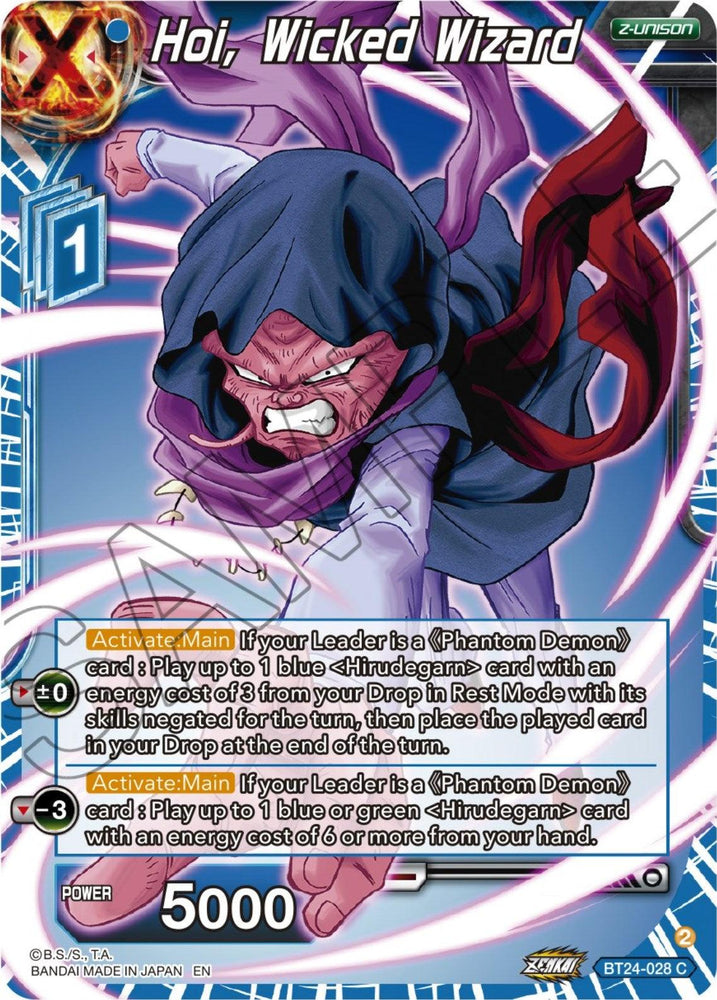 Hoi, Wicked Wizard (BT24-028) [Beyond Generations] (ONLINE ORDER ONLY)