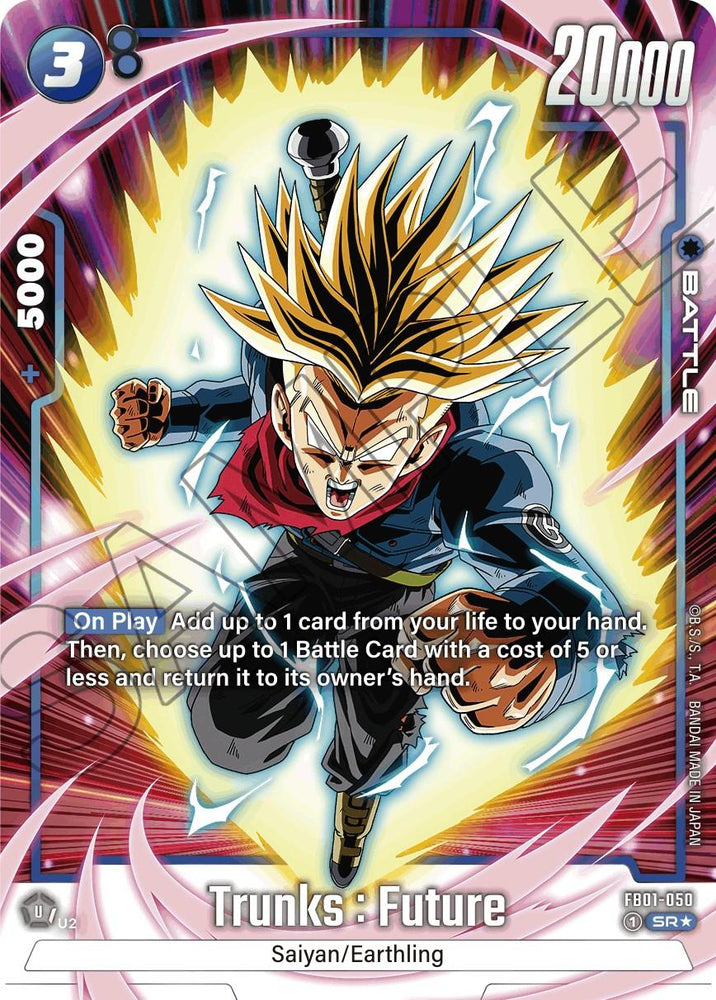 Trunks : Future (FB01-050) (Alternate Art) [Awakened Pulse] (ONLINE ORDER ONLY)