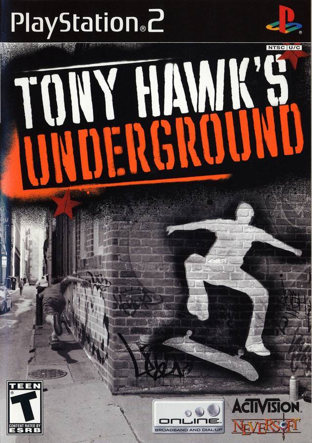 Tony Hawk's Underground (Playstation 2) (Online Only)