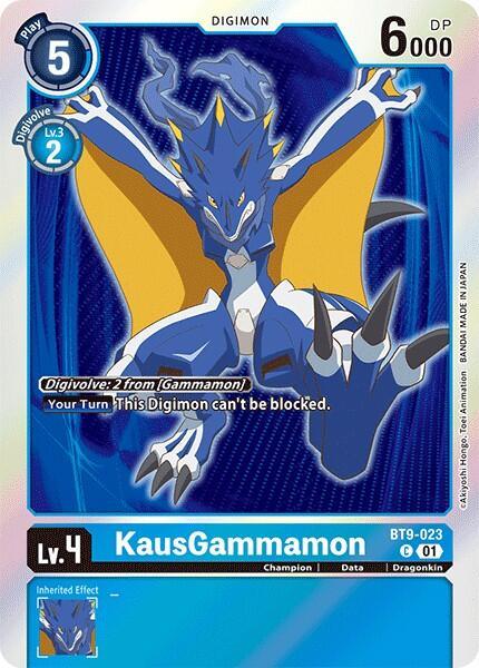 KausGammamon [BT9-023] (Double Pack Set 02) [X Record] (ONLINE ORDER ONLY)