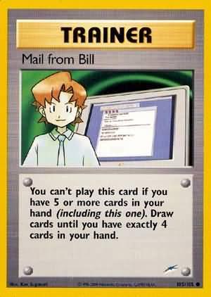 Mail from Bill (105/105) [Neo Destiny Unlimited] (Online Only)