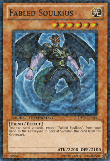 Fabled Soulkius [DT03-EN011] Super Rare (ONLINE ORDER ONLY)