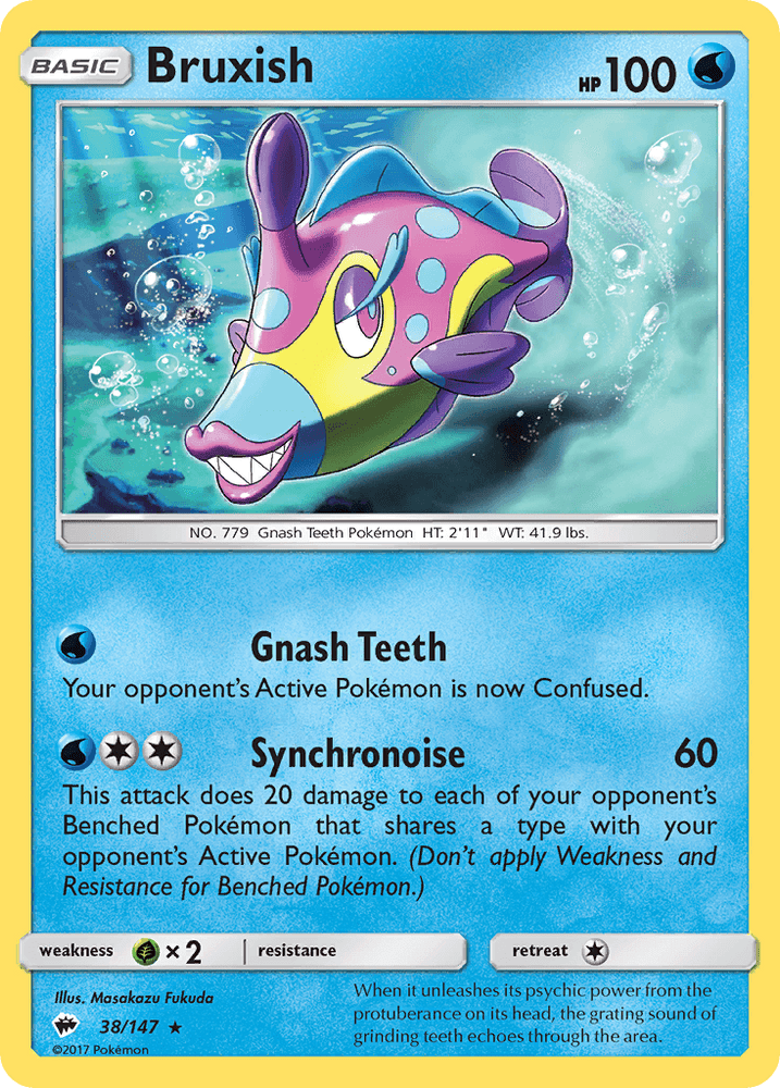 Bruxish (38/147) [Sun & Moon: Burning Shadows] (Online Only)