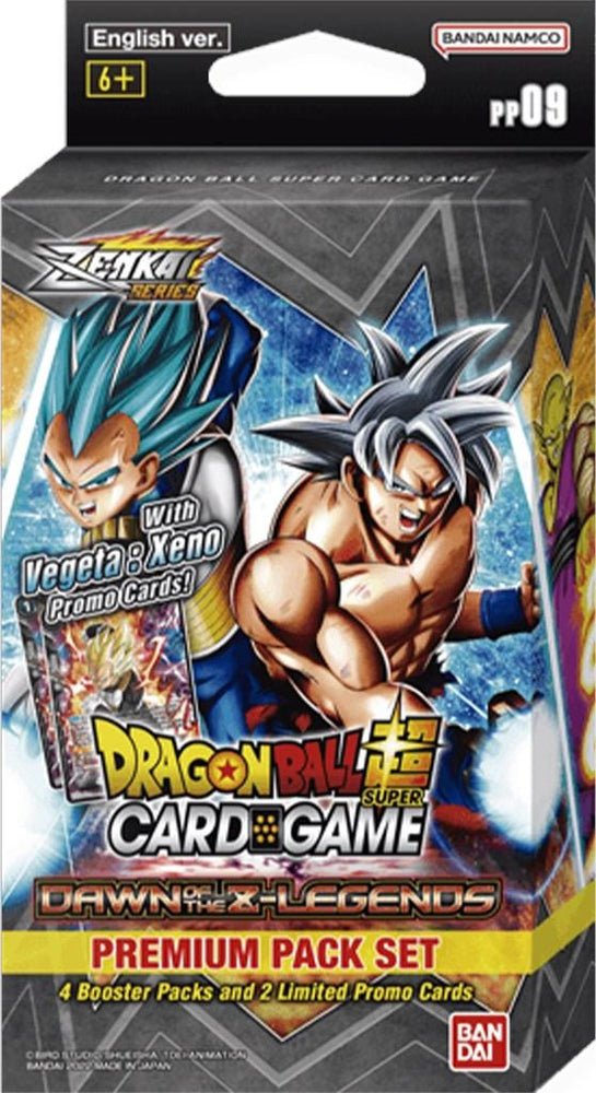 ZENKAI Series: Dawn of the Z-Legends [PP09] - Premium Pack Set (ONLINE ORDER ONLY)