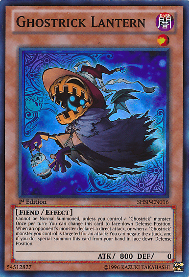 Ghostrick Lantern [SHSP-EN016] Super Rare (ONLINE ORDER ONLY)
