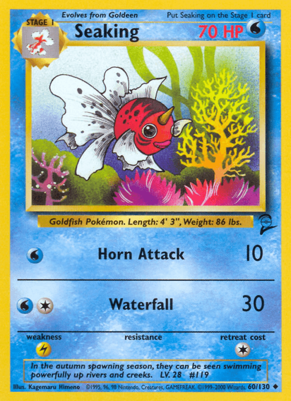Seaking (60/130) [Base Set 2] (Online Only)