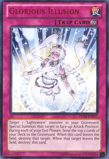 Glorious Illusion (Red) [DL14-EN017] Rare (ONLINE ORDER ONLY)