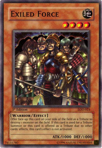 Exiled Force [LOD-023] Super Rare (ONLINE ORDER ONLY)