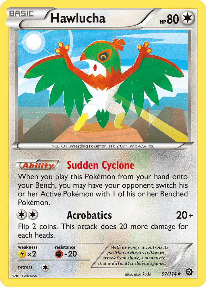 Hawlucha (97/114) [XY: Steam Siege] (Online Only)