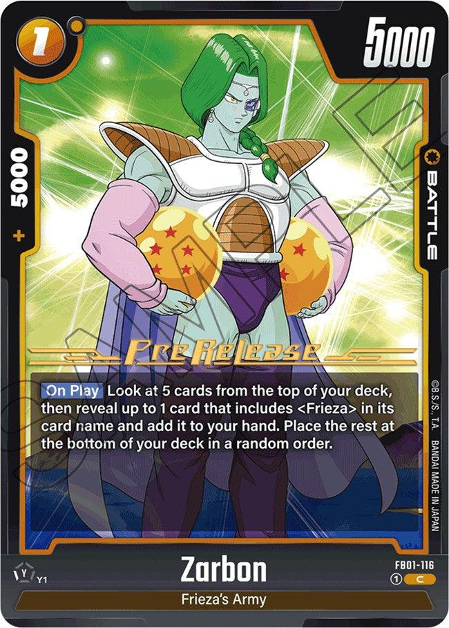 Zarbon [Awakened Pulse Pre-Release Cards] (ONLINE ORDER ONLY)