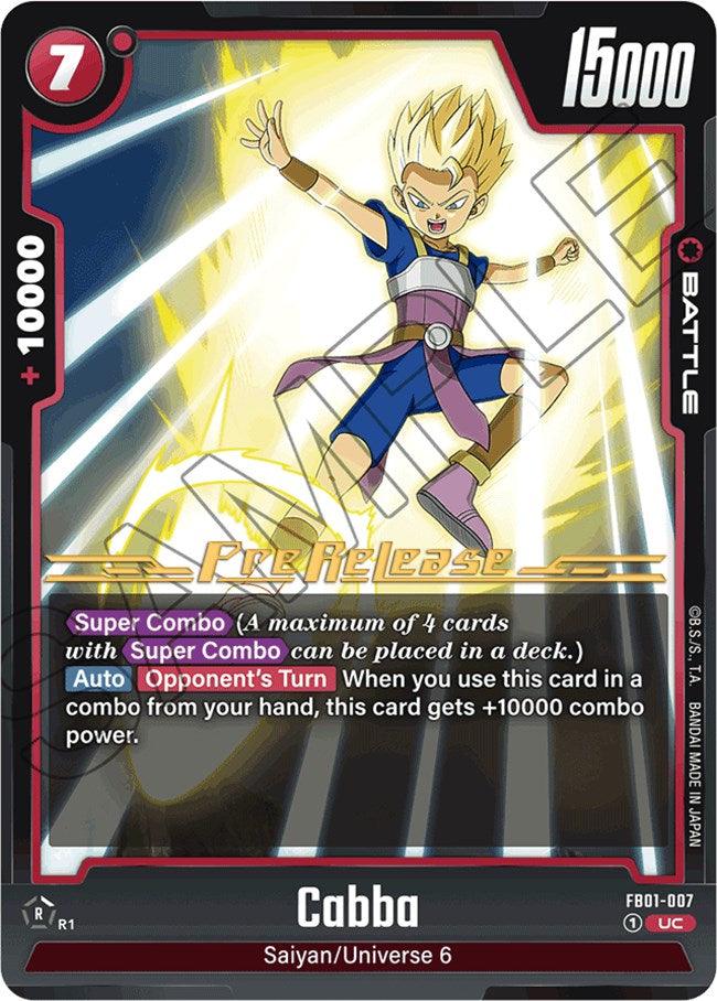 Cabba [Awakened Pulse Pre-Release Cards] (ONLINE ORDER ONLY)