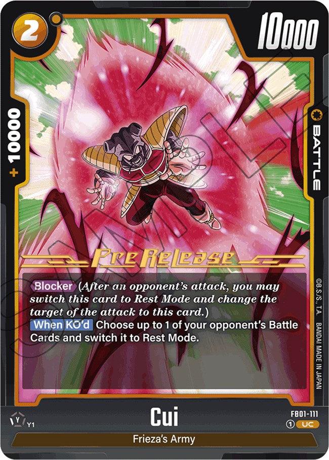 Cui [Awakened Pulse Pre-Release Cards] (ONLINE ORDER ONLY)