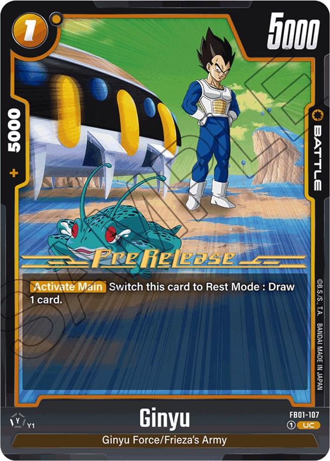 Ginyu (FB01-107) [Awakened Pulse Pre-Release Cards] (ONLINE ORDER ONLY)