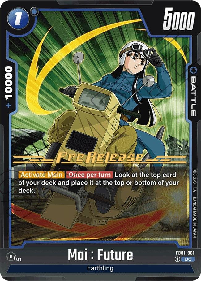 Mai : Future (FB01-061) [Awakened Pulse Pre-Release Cards] (ONLINE ORDER ONLY)