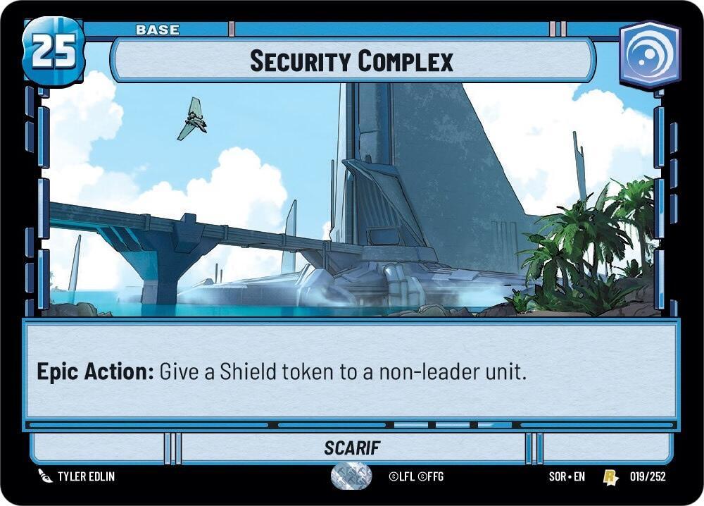 Security Complex (019/252) [Spark of Rebellion] (ONLINE ORDER ONLY)