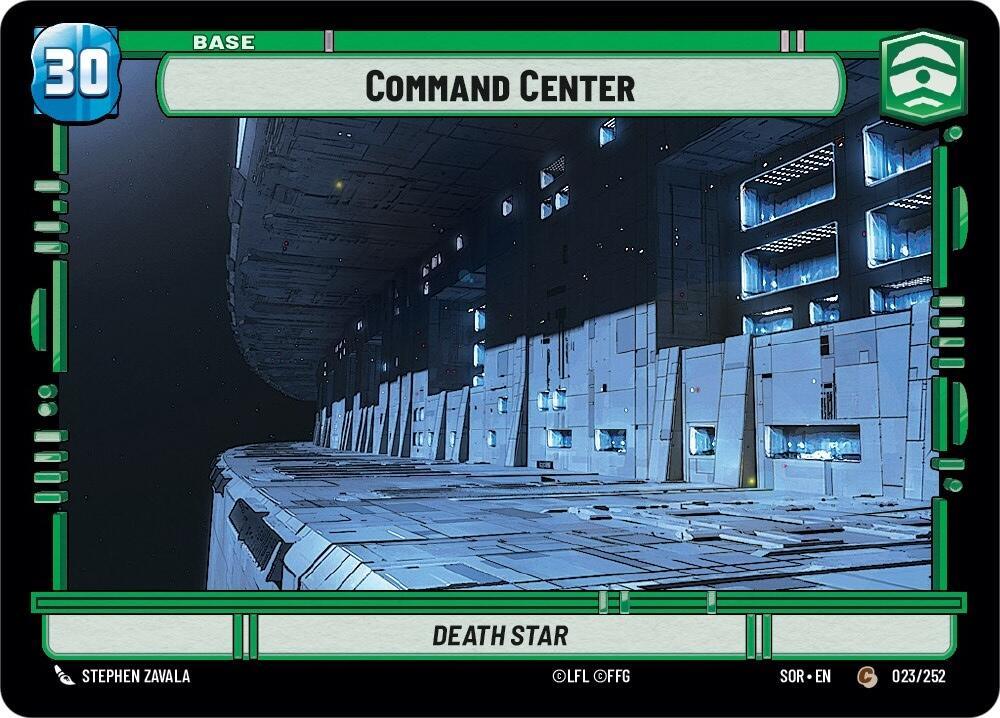 Command Center (023/252) [Spark of Rebellion] (ONLINE ORDER ONLY)