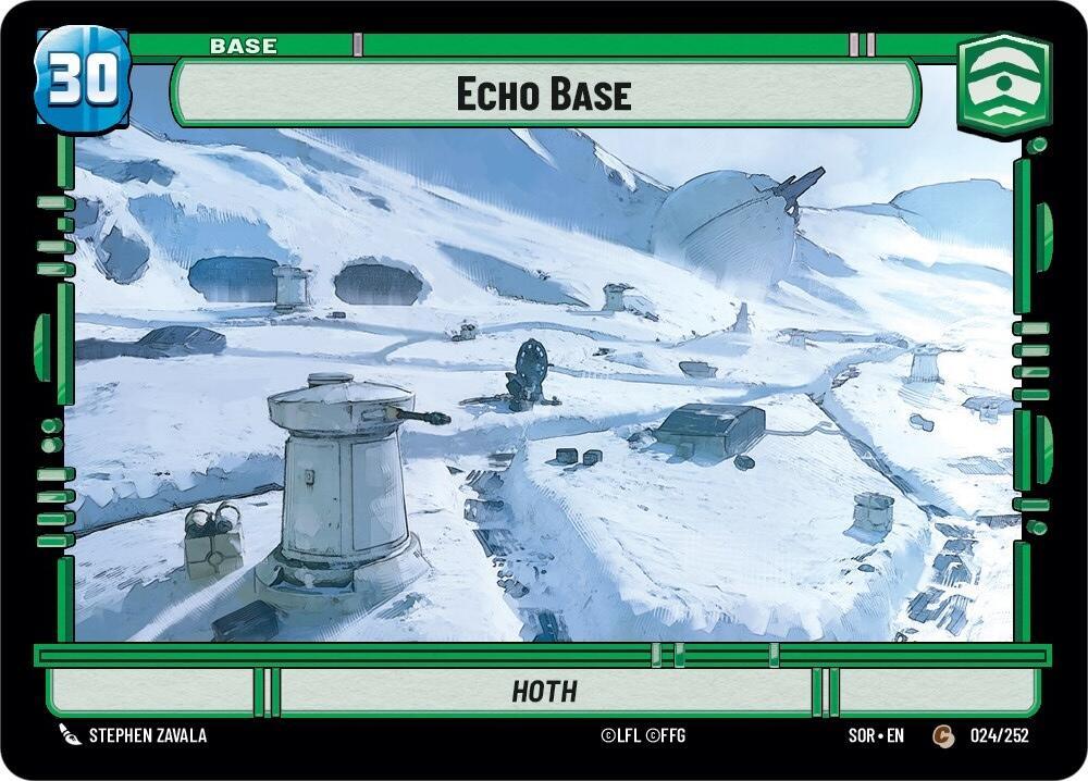 Echo Base (024/252) [Spark of Rebellion] (ONLINE ORDER ONLY)