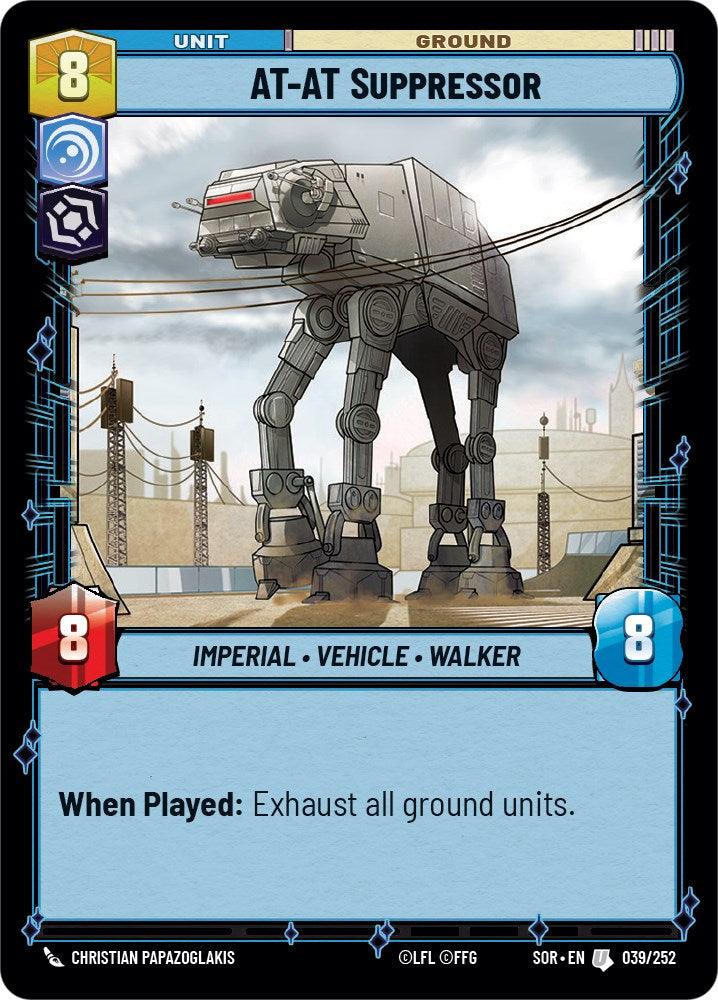 AT-AT Suppressor (039/252) [Spark of Rebellion] (ONLINE ORDER ONLY)