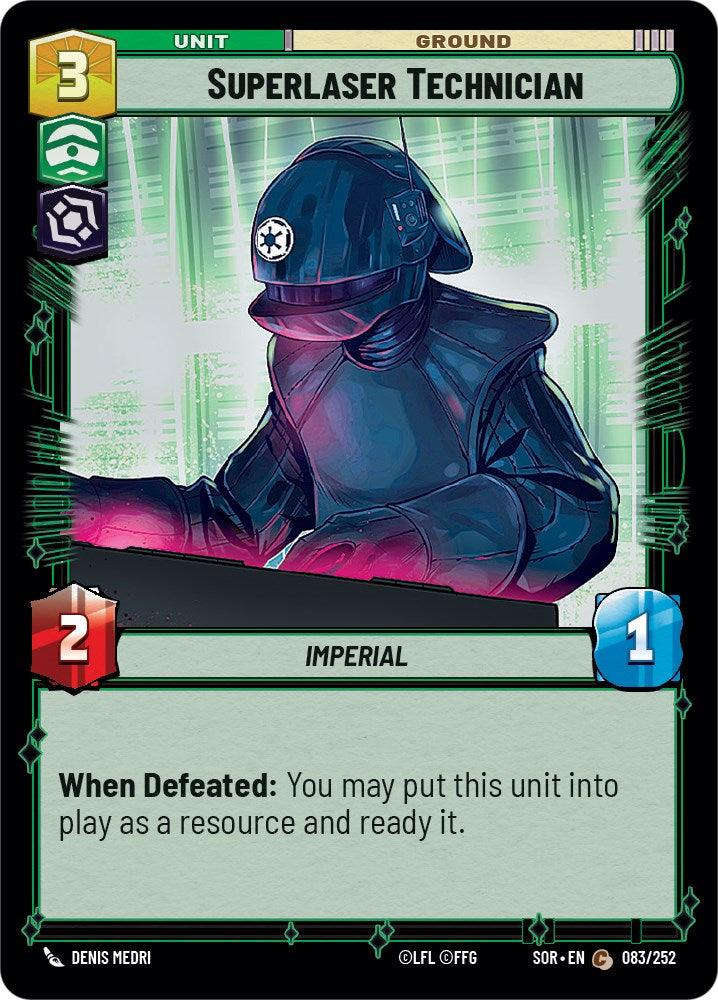 Superlaser Technician (083/252) [Spark of Rebellion] (ONLINE ORDER ONLY)