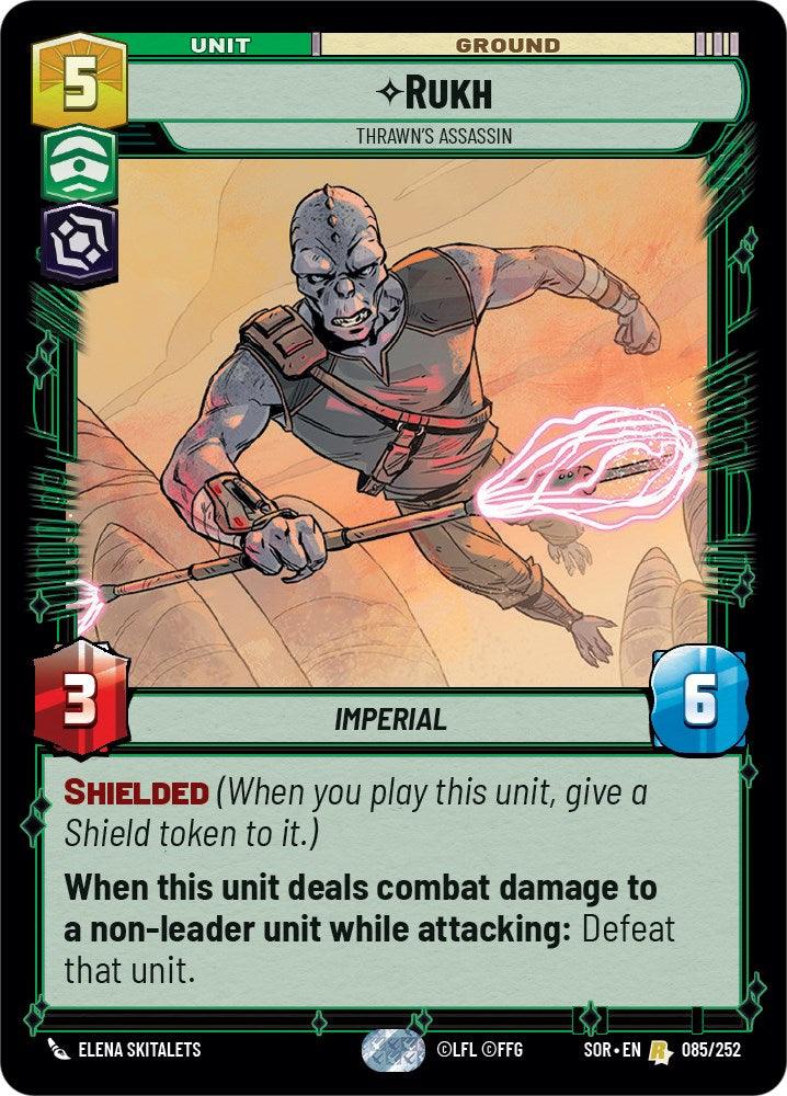 Rukh - Thrawn's Assasin (085/252) [Spark of Rebellion] (ONLINE ORDER ONLY)