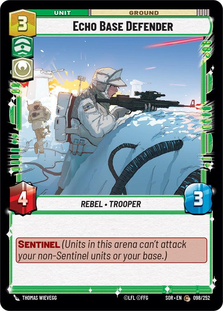 Echo Base Defender (098/252) [Spark of Rebellion] (ONLINE ORDER ONLY)
