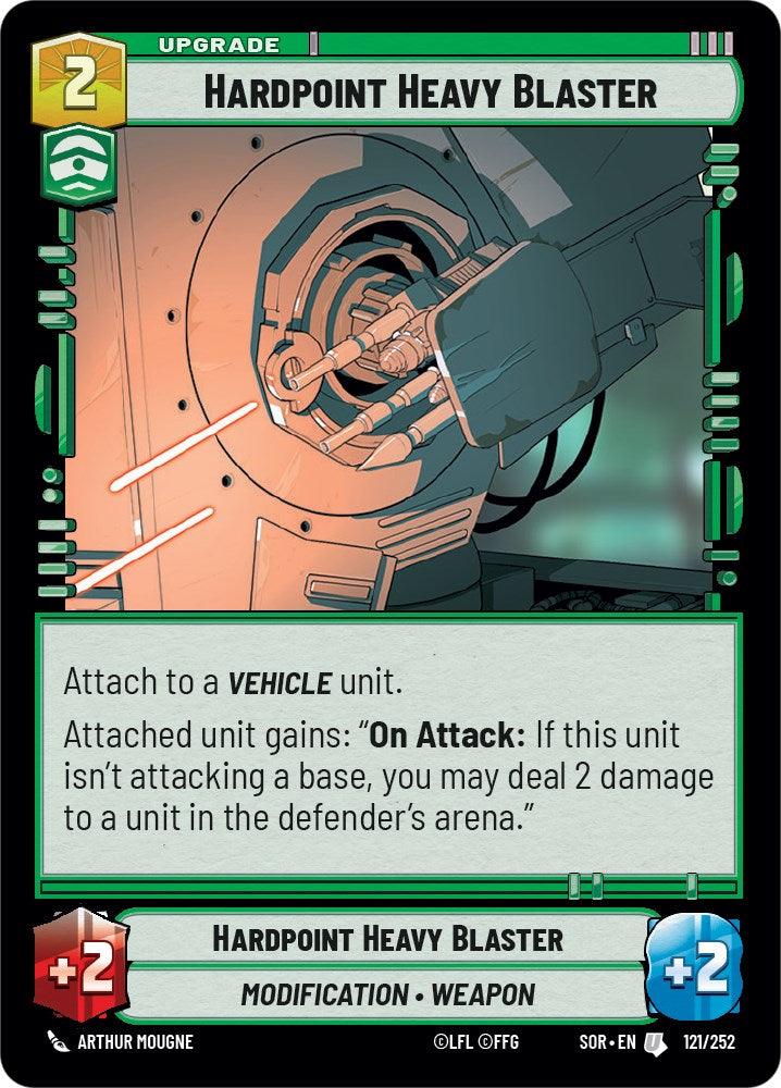 Hardpoint Heavy Blaster (121/252) [Spark of Rebellion] (ONLINE ORDER ONLY)