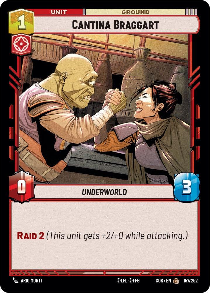 Cantina Braggart (157/252) [Spark of Rebellion] (ONLINE ORDER ONLY)