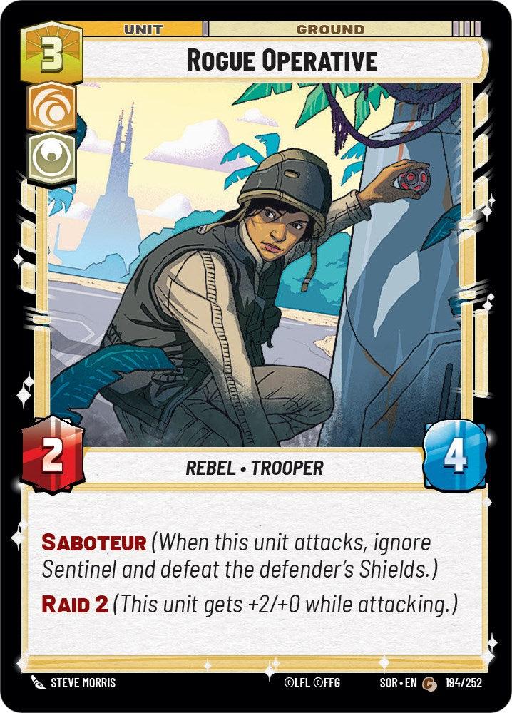 Rogue Operative (194/252) [Spark of Rebellion] (ONLINE ORDER ONLY)