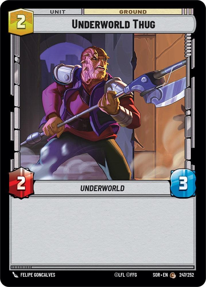 Underworld Thug (247/252) [Spark of Rebellion] (ONLINE ORDER ONLY)