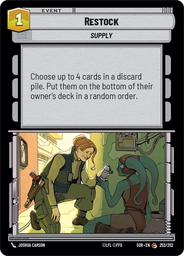Restock (252/252) [Spark of Rebellion] (ONLINE ORDER ONLY)