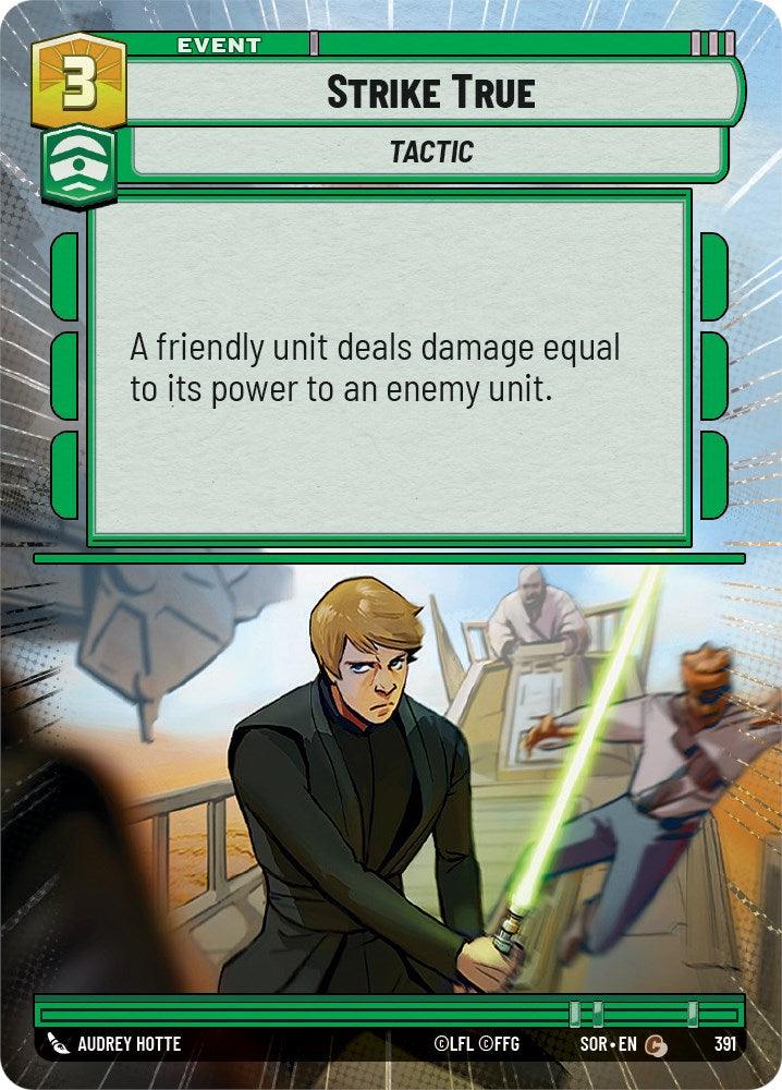 Strike True (Hyperspace) (391) [Spark of Rebellion] (ONLINE ORDER ONLY)