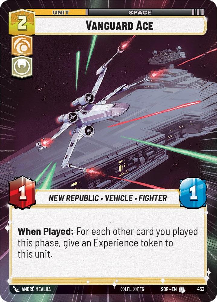 Vanguard Ace (Hyperspace) (453) [Spark of Rebellion] (ONLINE ORDER ONLY)