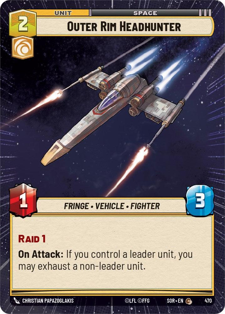 Outer Rim Headhunter (Hyperspace) (470) [Spark of Rebellion] (ONLINE ORDER ONLY)